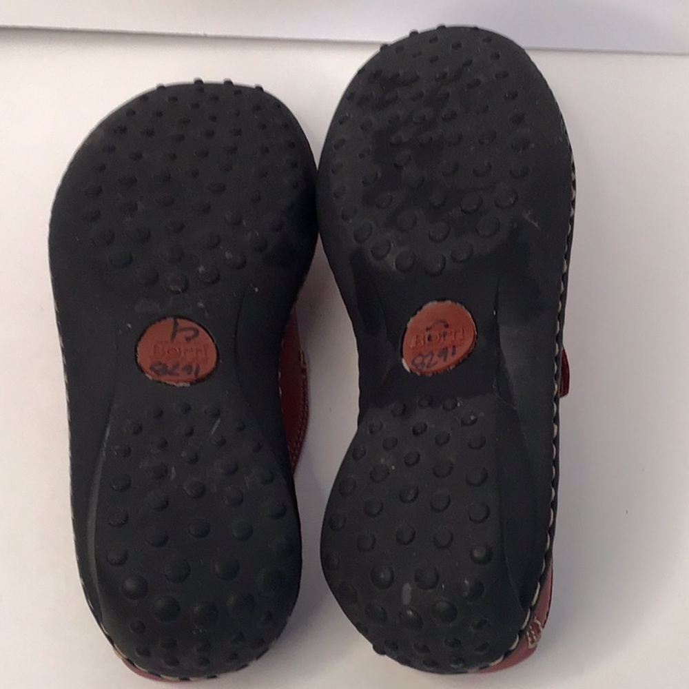 Born Red Leather Mules - Picture 4 of 9